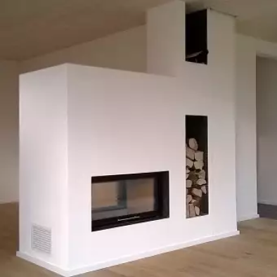 Kachelofen Walter - Durchsichts-Kamine